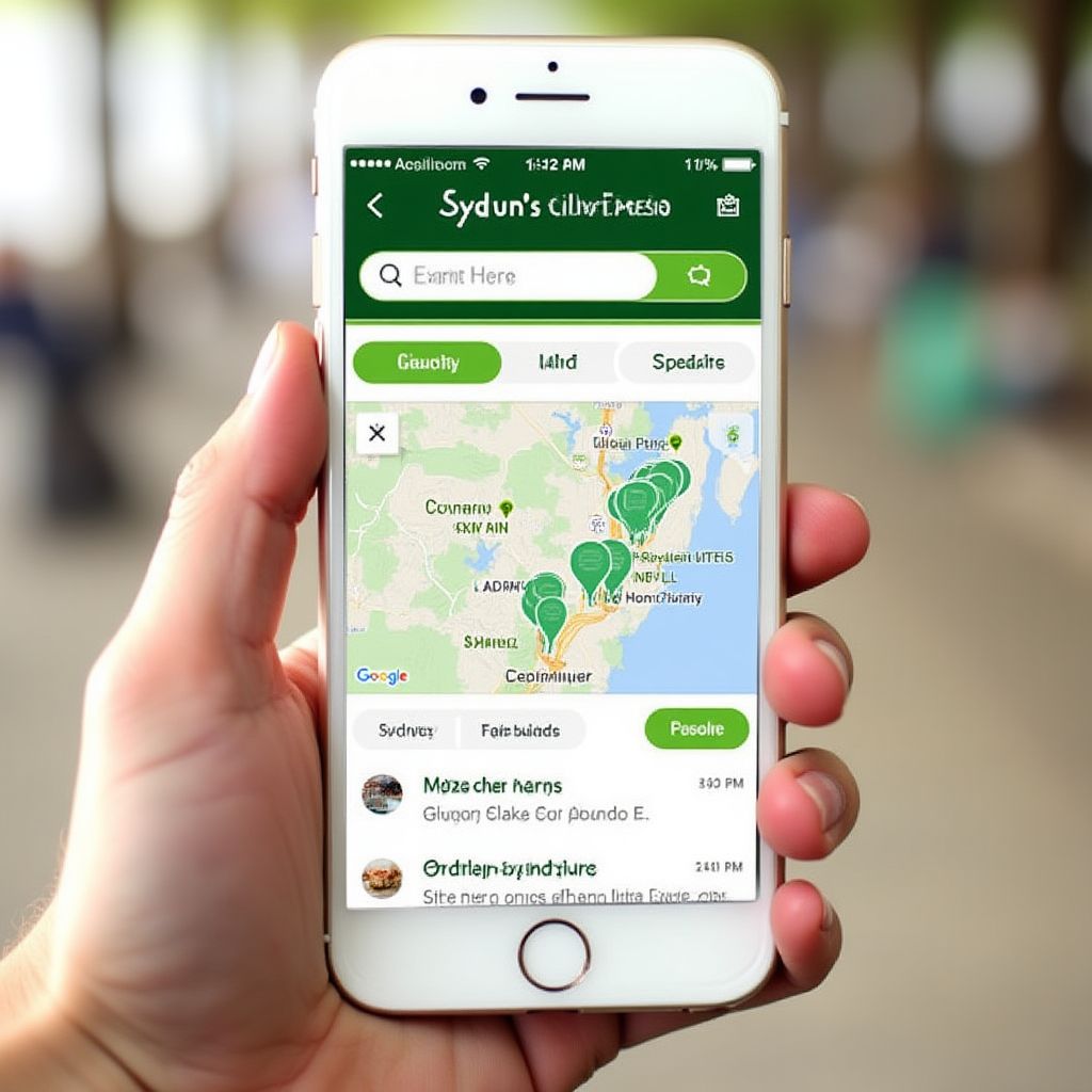 Mobile app screenshot