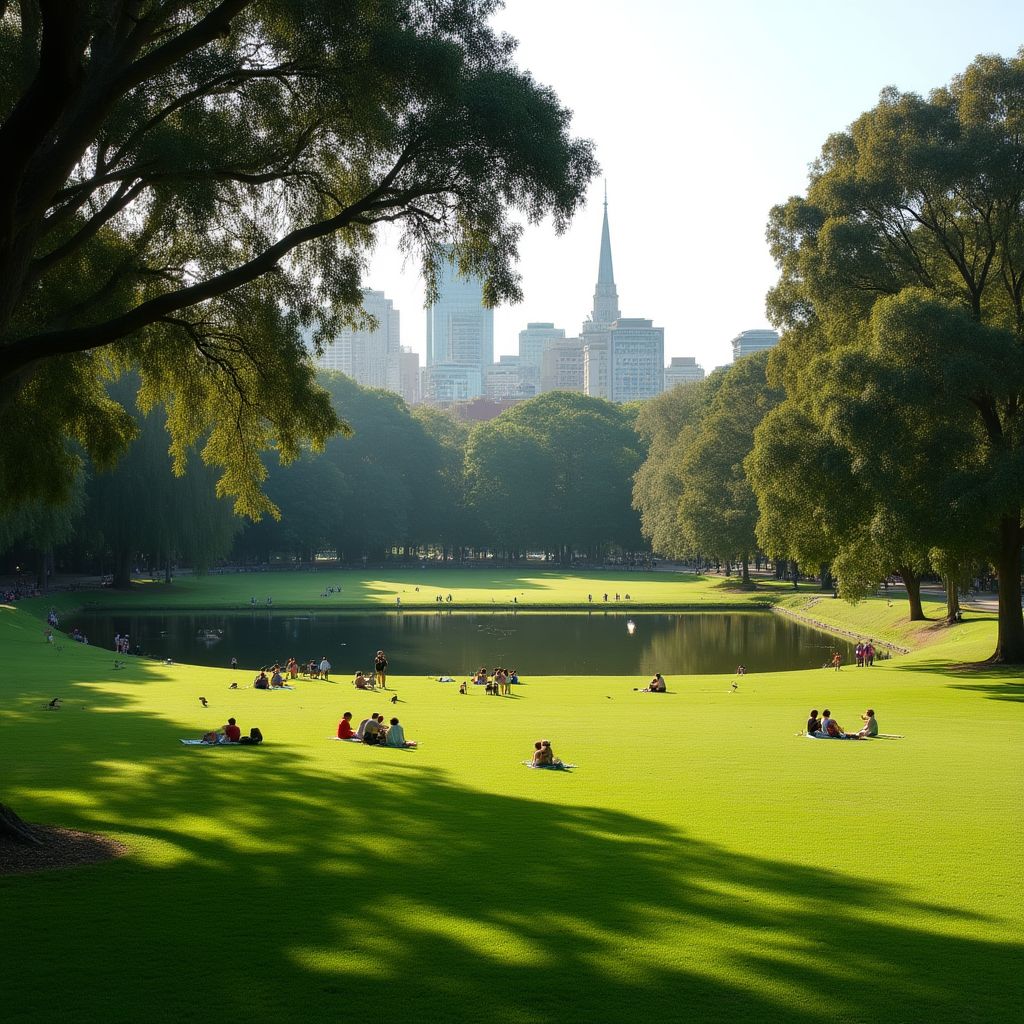 Centennial Park grand lawns