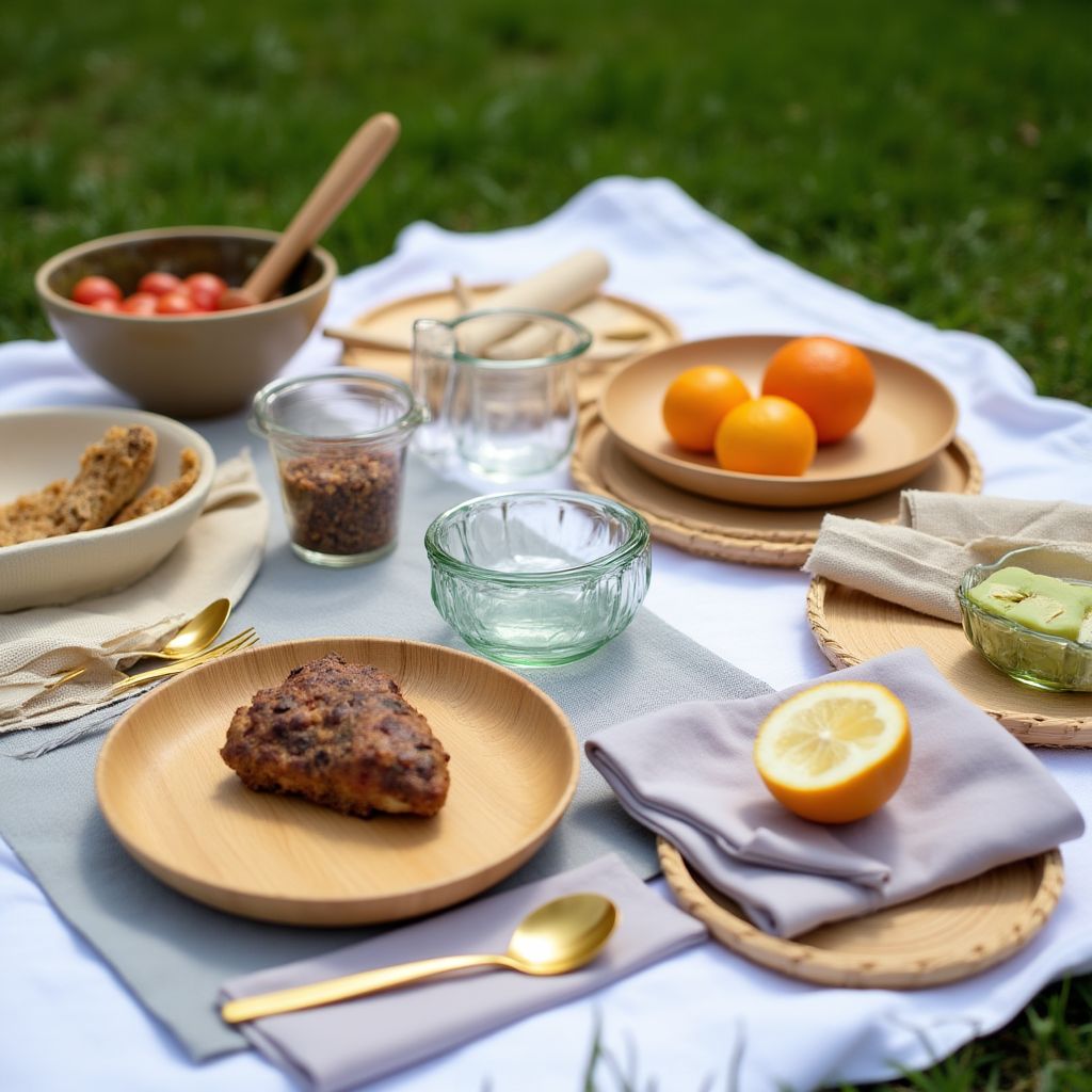 Eco-friendly picnic supplies