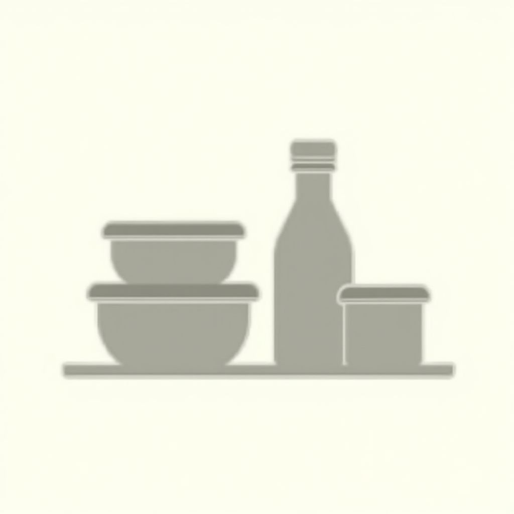 Reusable containers icon
