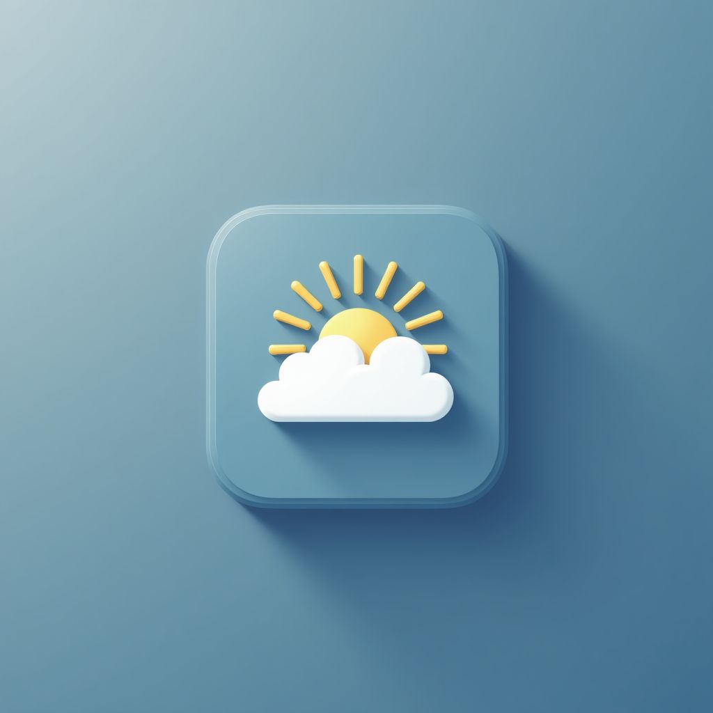 Weather app icon